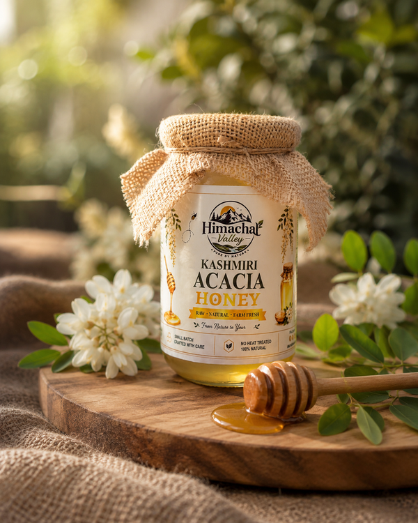 Kashmiri Acacia - Himachal Valley Honey – Raw & Natural, 500g
