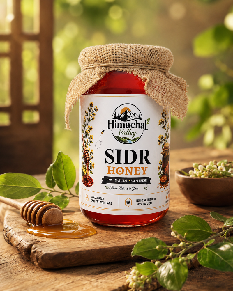 Himachal Valley Sidr Honey 500g front view